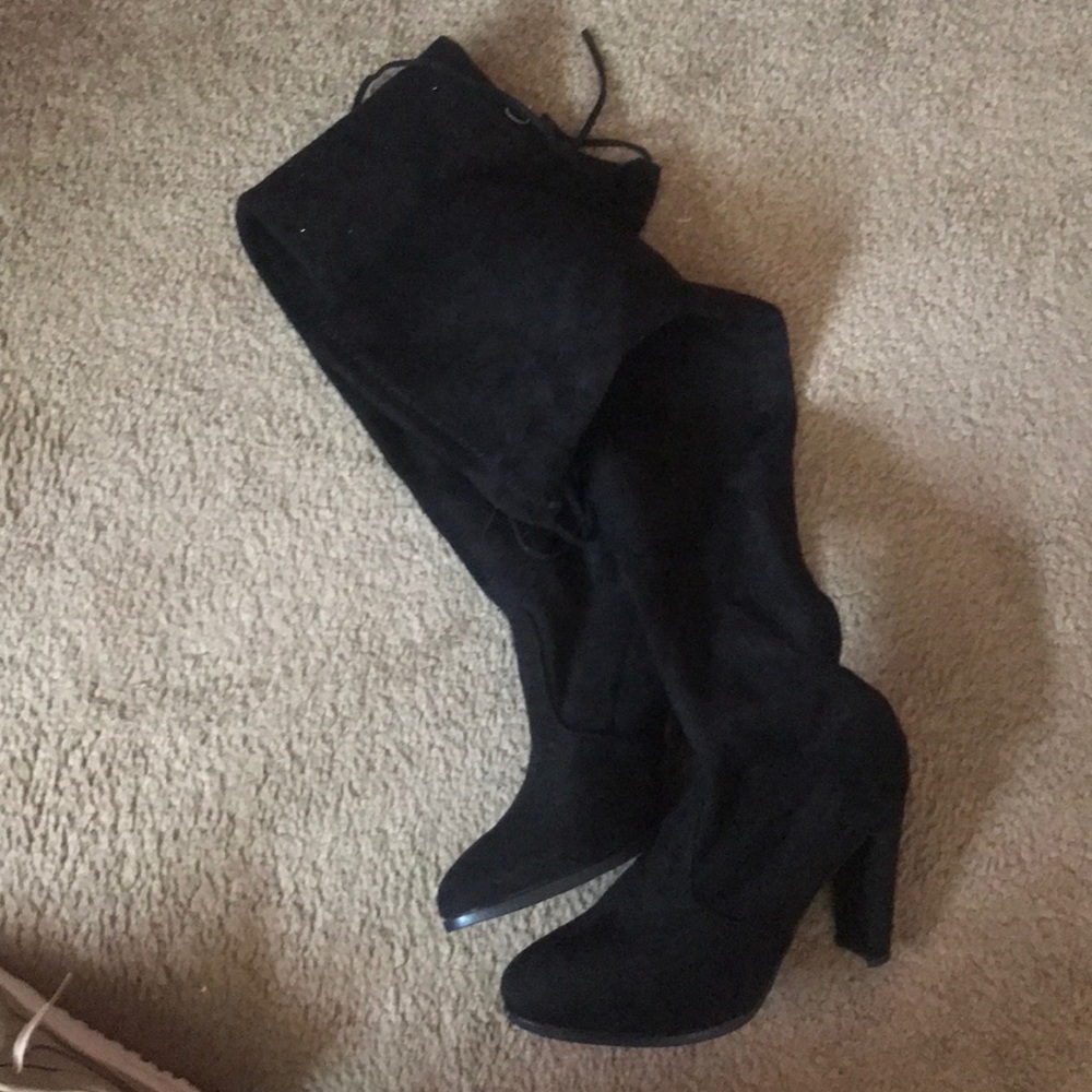 Thigh high boots